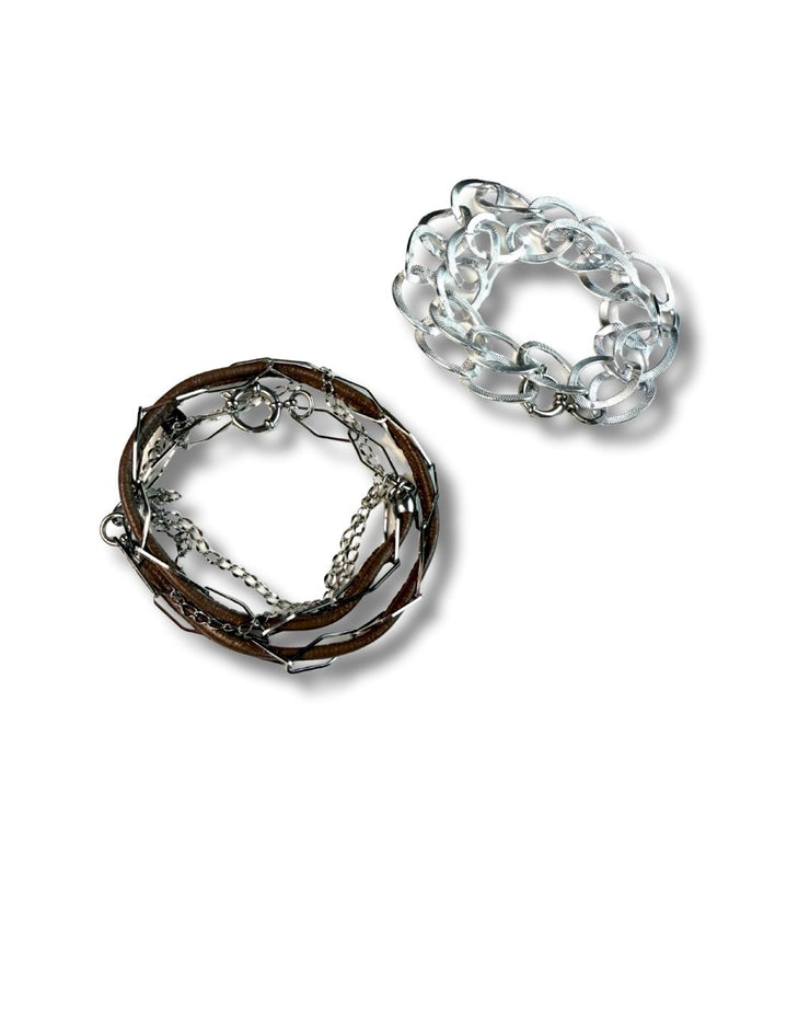 Travel Wardrobe | Silver Bold Link