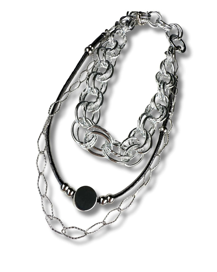 Travel Wardrobe | Silver Double Link