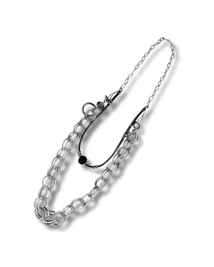 Travel Wardrobe | Silver Double Link