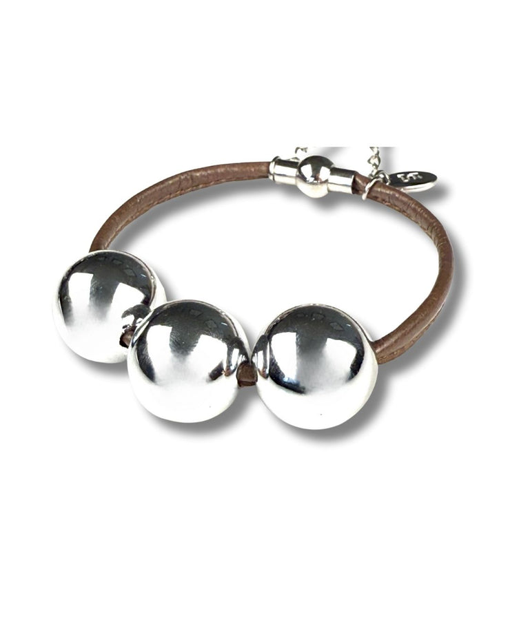 Single Magnet 3 Sphere | Silver
