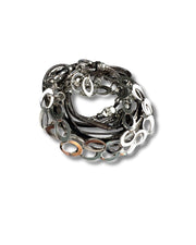 Double Travel Accessory | Silver Cube (2 Pcs)