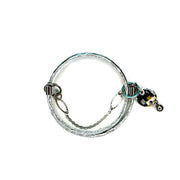 Stack Large Crystal Silver