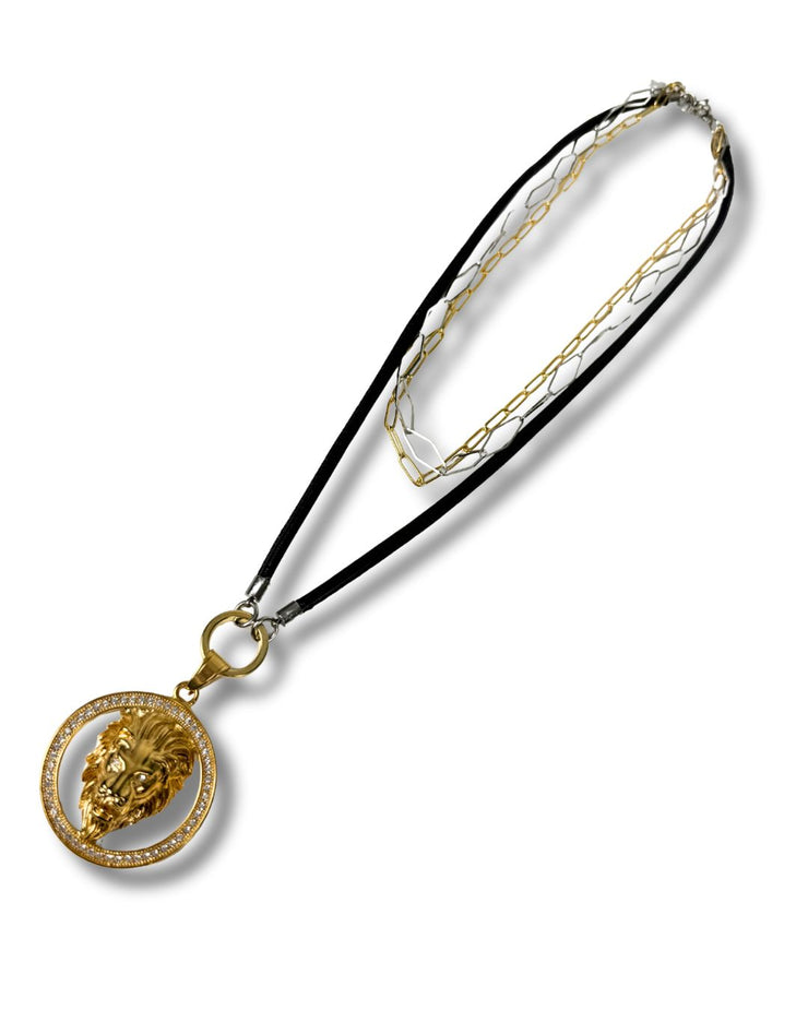 Long or Short Necklace - Mix Lion