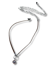 Modular Pendant | Silver Crystal