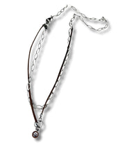 Modular Pendant | Silver Crystal