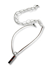 Modular Pendant | Silver Bar