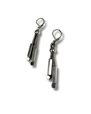 Boucle d'oreille halo 1,5" dorée