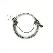 Stack Large Charm Silver