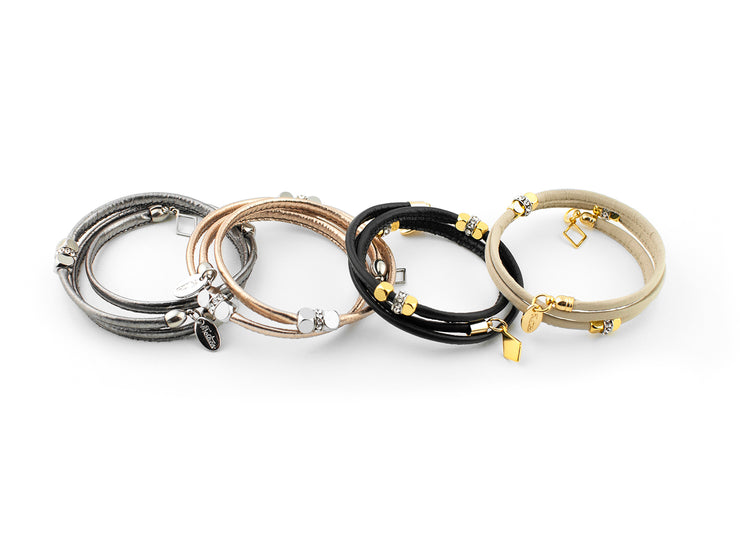 Coil Bracelet | Cube Gold