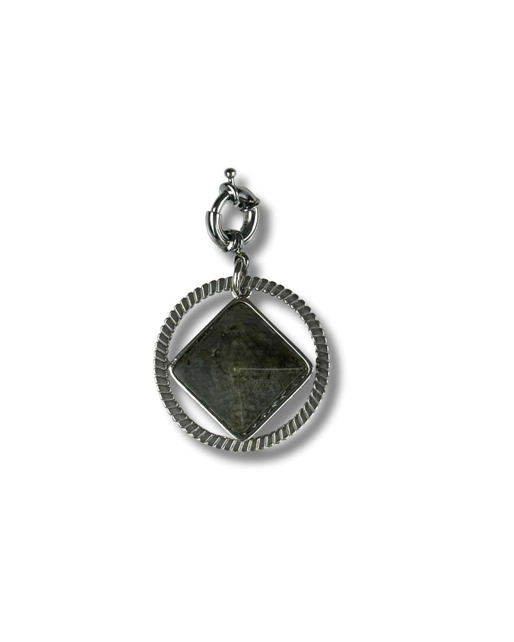 Pendant | Diamond Labradorite