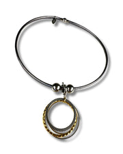 Interchangeable Pendant Necklace | Mixed Rings