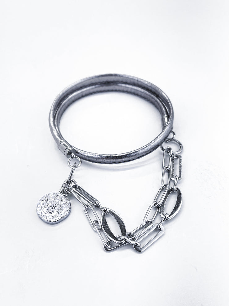 Stack Bracelet | Coin