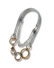 Long or Short Necklace - Gold Halo