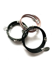 Coil Cube Glam Bracelet