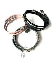 Coil Cube Glam Bracelet