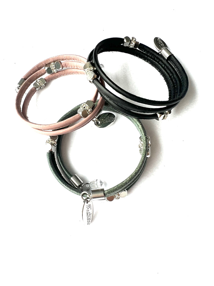 Coil Cube Glam Bracelet