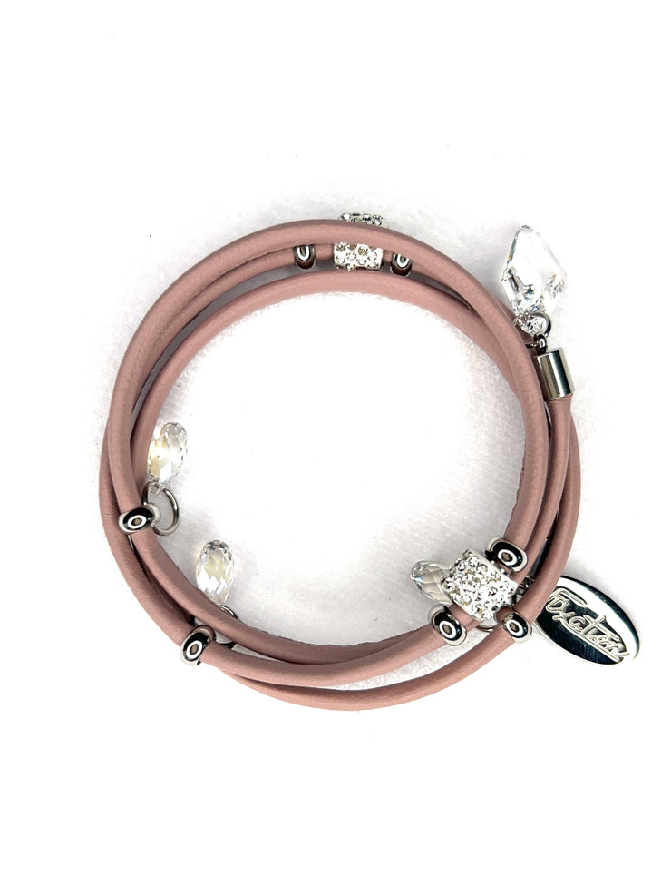 Coil Crystal Bracelet