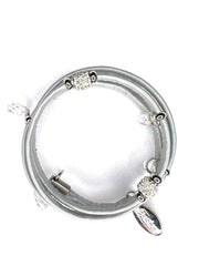 Coil Crystal Bracelet