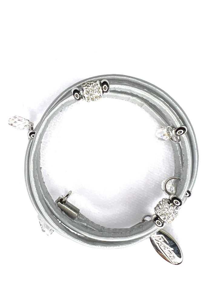 Coil Crystal Bracelet