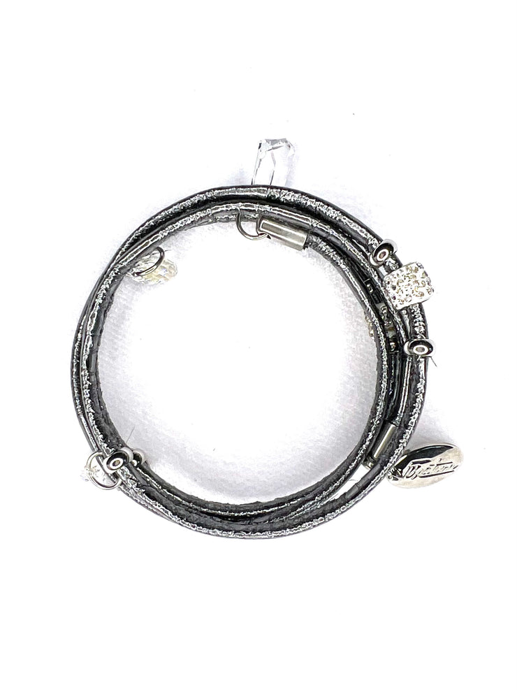 Coil Crystal Bracelet
