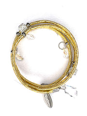 Coil Crystal Bracelet