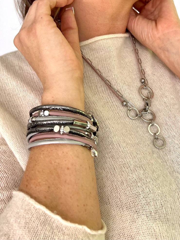 Coil Cube Glam Bracelet